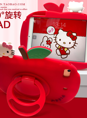 卡通360旋转iPad平板壳pro11保护壳a16新款2025版mini7硅胶套2迷你3防摔壳10.2寸九代Air4全包6可爱10第十代9