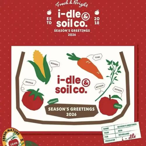 GIDLE台历女娃面娟妮刷琦idle