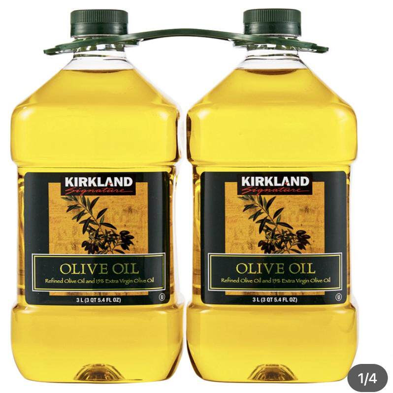 Costco好市多代购KIRKLAND科克兰混合橄榄油3L*2桶