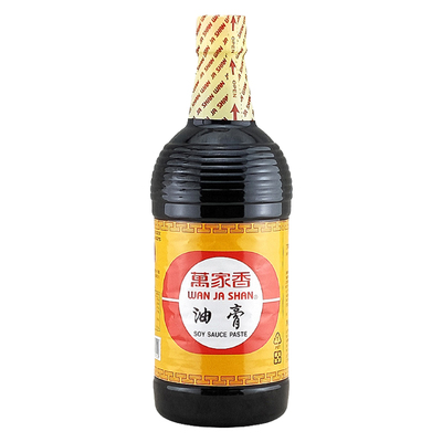 台湾进口万家香油膏1.2kg纯酿造酱油膏全素食卤肉饭三杯鸡调味料