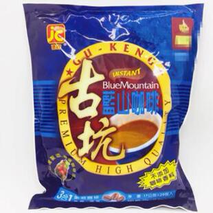 台湾古坑咖啡三合一 /二合一速溶咖啡17克*25包入