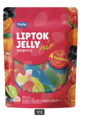 开市客代购 DORLY LIPTOK JELLY果冻（可吸果冻）1.44kg多种口味