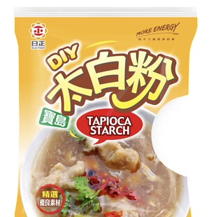 台湾日正宝岛太白粉400g 袋装  厨房料理食用 粉樹薯澱粉