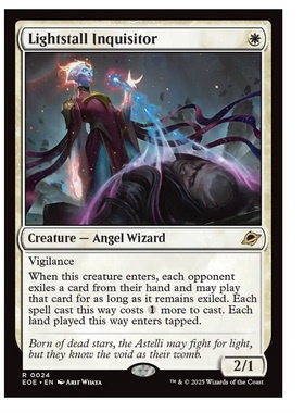 牌客窝 万智牌 缚光审判官 Lightstall Inquisitor 金 白