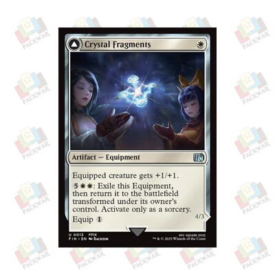 牌客窝 万智牌 封印宝珠 Crystal Fragments 银 白