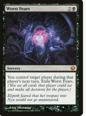 牌客窝 万智牌 极端恐惧 Worst Fears 秘稀 黑色