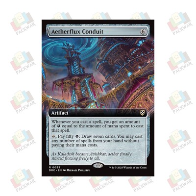 牌客窝 万智牌 乙太流渠道 Aetherflux Conduit 金 无色