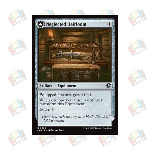 牌客窝 万智牌 遭弃传家宝 Neglected Heirloom 银 无色 闪