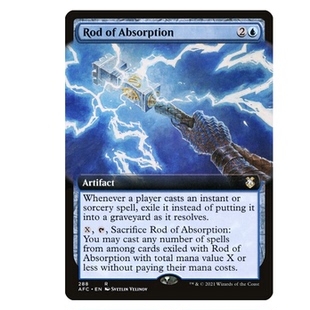 牌客窝 万智牌 吸收法力权杖 Rod of Absorption 金 蓝