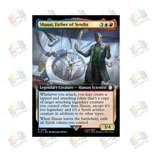 Father Synths 万智牌 多色 Shaun 金 闪 合成人之父尚恩