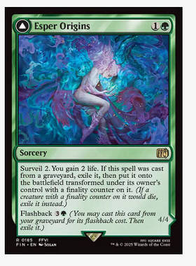 牌客窝 万智牌 幻兽起源 Esper Origins 金 绿 闪