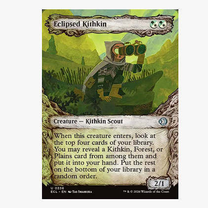 牌客窝 万智牌 交蚀洁英 Eclipsed Kithkin 银 多色,节庆用品/礼品,创意礼盒/礼品套组,淘宝优惠券,粉丝福利购,淘宝优惠卷