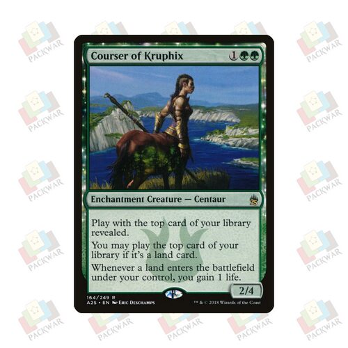 万智牌  克罗芬斯的骏马 Courser of Kruphix  金 绿 闪