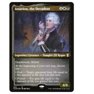 牌客窝 万智牌 颓废的阿斯代伦 Astarion, the Decadent 金 多色