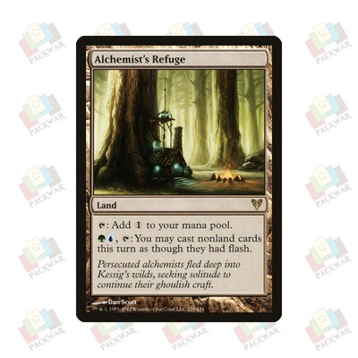 牌客窝 万智牌 炼金术士避难所 Alchemist's Refuge 金 地 闪