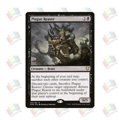 牌客窝 万智牌 疫病裂肢兽 Plague Reaver 金 黑 闪
