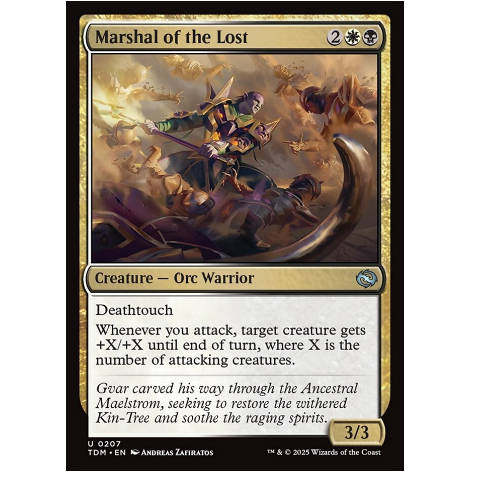 牌客窝 万智牌 逝者元帅 Marshal of the Lost 银 多色 闪