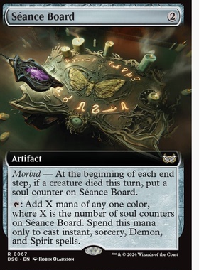 牌客窝 万智牌  降灵板 Séance Board 金 神器