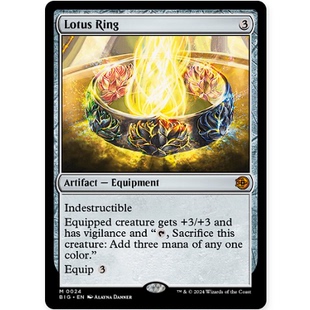 Lotus 莲花戒 万智牌 闪 秘稀 无色 Ring 牌客窝