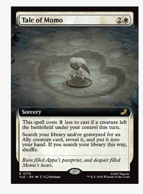 牌客窝 万智牌 模模的故事 Tale of Momo 金 白色