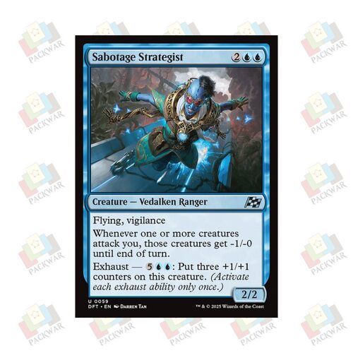 牌客窝 万智牌 破坏策士 Sabotage Strategist 银 蓝 闪