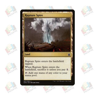 牌客窝 万智牌 破裂尖塔 Rupture Spire 铁 地 闪