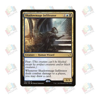 牌客窝 万智牌 渗透影法师 Shadowmage Infiltrator 金 闪