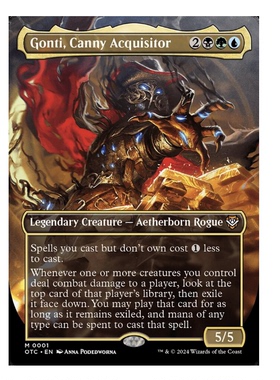 牌客窝 万智牌 精明占徒贡提 Gonti, Canny Acquisitor 秘稀 多色