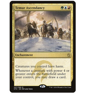 Temur 鐵木爾霸權(quán) 萬(wàn)智牌 閃 金 多 Ascendancy 牌客窩