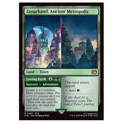 万智牌古代大都市札纳尔坎德 Zanarkand, Ancient Metropolis金地
