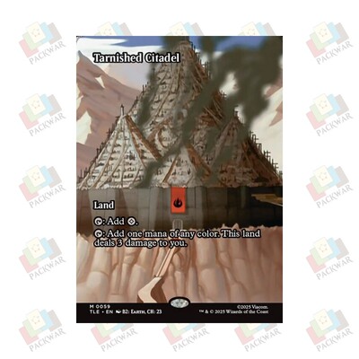 牌客窝 万智牌 黯光堡垒 Tarnished Citadel 金 地 闪