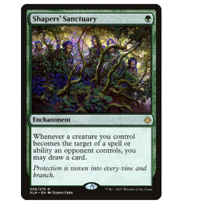 牌客窝 万智牌 塑形师庇护所 Shapers' Sanctuary 金 绿