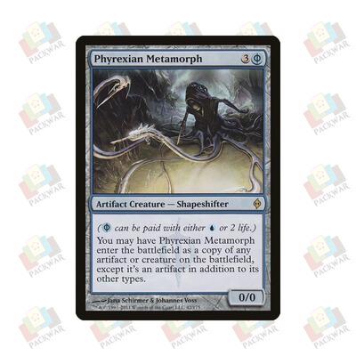 牌客窝 万智牌  非瑞克西亚蜕变妖 Phyrexian Metamorph 金 蓝