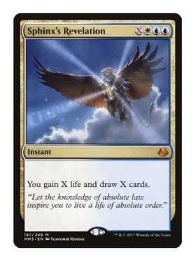 牌客窝 万智牌 史芬斯的启示  Sphinx's Revelation 秘稀 多色