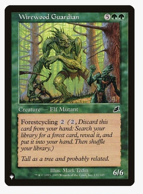 牌客窝 万智牌 修索林守护者 Wirewood Guardian 铁 绿