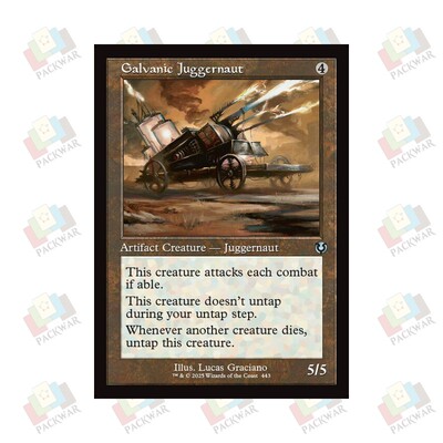 牌客窝 万智牌 电流攻城巨车 Galvanic Juggernaut 银 无色 闪