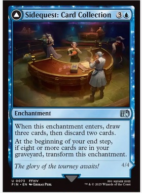 万智牌  支线任务：收藏幻卡  Sidequest: Card Collection 银 蓝