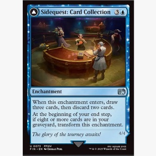 万智牌  支线任务：收藏幻卡  Sidequest: Card Collection 银 蓝