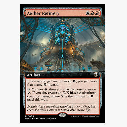 牌客窝 万智牌 乙太精炼器 Aether Refinery  金 红图片