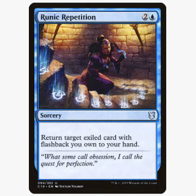 牌客窝 万智牌 重诵符文 Runic Repetition 银 蓝