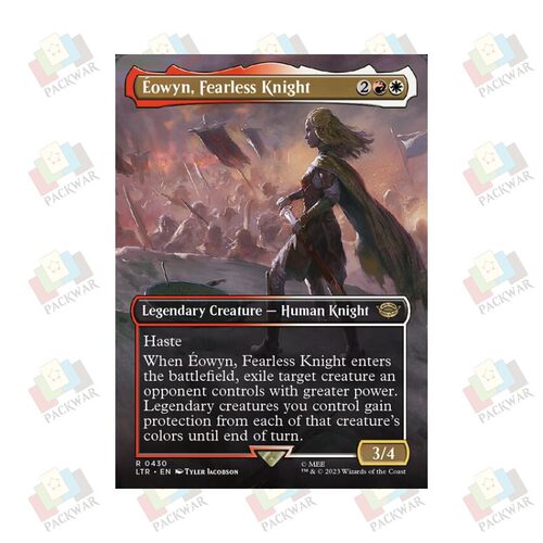 牌客窝 万智牌 无畏骑士伊奥温 Éowyn, Fearless Knight 金 多色