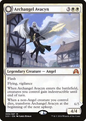 牌客窝 万智牌 大天使艾维欣 Archangel Avacyn 英 白 秘稀