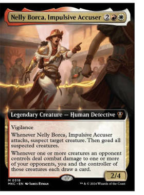 万智牌 冲动控官内莉博卡 Nelly Borca,Impulsive Accuser 秘稀多