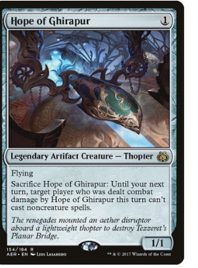 牌客窝 万智牌  AER 吉拉波之望  Hope of Ghirapur 金  无色