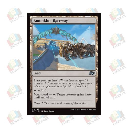 牌客窝 万智牌  阿芒凯赛道 Amonkhet Raceway 银 地 闪