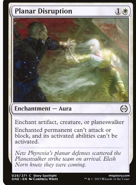 牌客窝 万智牌  时空干扰 Planar Disruption 铁 白色