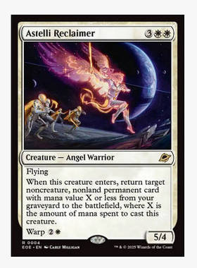 牌客窝 万智牌 亡星返生使 Astelli Reclaimer 金 白