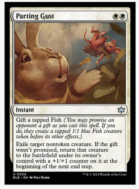 牌客窝 万智牌 劲风吹散 Parting Gust 银 白色