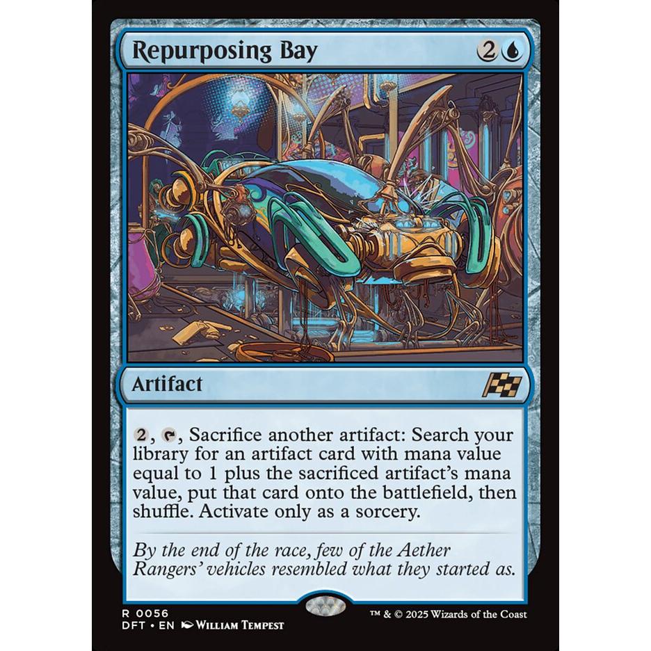 牌客窝 万智牌  改装间 Repurposing Bay 金 蓝 闪