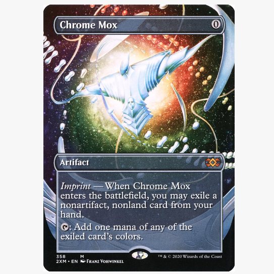 牌客窝 万智牌 五彩玛珂 Chrome Mox 秘稀 神器